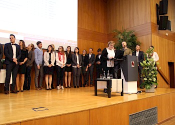 AbsolventInnen und Absolventen des BIS-BA-Studiengangs 2019; Foto: BIS LU