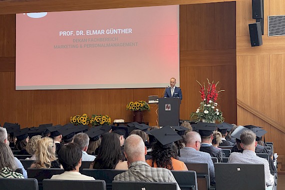 Prof. Dr. Elmar Günther, Dekan des FB II; Foto: FB II HWG LU